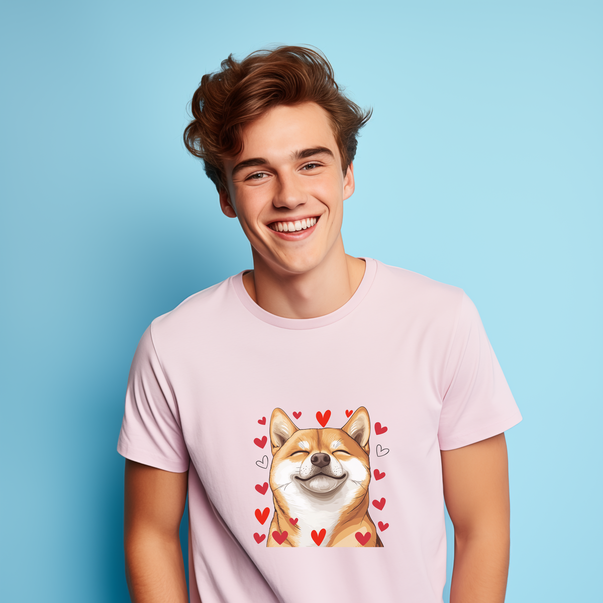 Shiba Inu Valentine T-Shirt